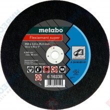 Фото диск отрезной Metabo Flexiamant 24M 350х3,0х25,4