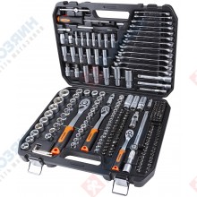 Фото набора инструмента AV Steel 219 предметов, 1/4", 3/8", 1/2" AV-011219