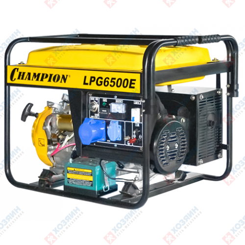 Бензин-газ генератор Champion LPG6500E - фото