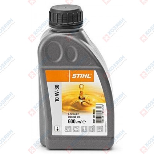 Масло для 4Т двигателей Stihl 10 W-30 0,6л 07813091000 - фото
