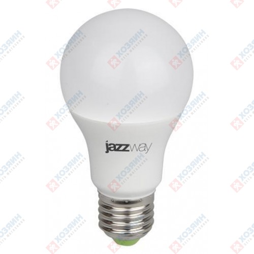 Лампа для растений Jazzway PPG-A60 Agro 9Вт E27 IP20 388530 - фото