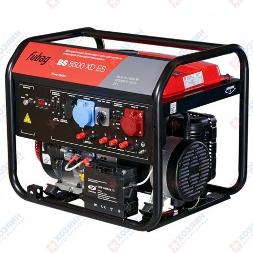 Бензогенератор Fubag BS 8500 XD ES 838255 - фото