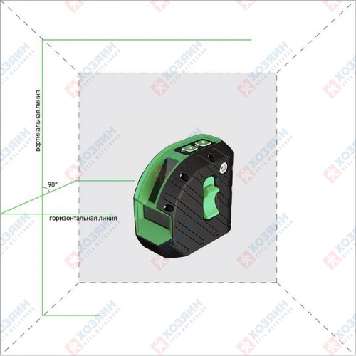 Лазерный нивелир Ada ARMO 2D Green Professional Edition A00575 - фото
