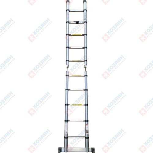 Лестница Алюмет DTLH 1.6 двухсторонняя телескопическая 1,6+1,6м - фото