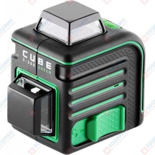 Лазерный нивелир Ada Cube 3-360 Green Professional Edition - фото