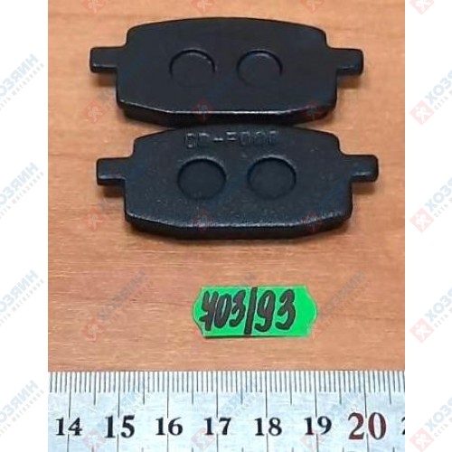 Тормозные колодки переднего дискового тормоза JEANS X03V-55127 Gx-moto - фото
