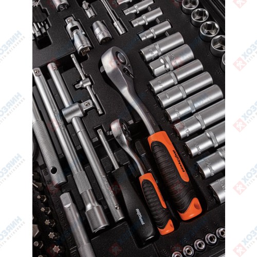 Набор инструмента AV Steel 147 предметов, 1/4", 1/2" AV-011147 - фото