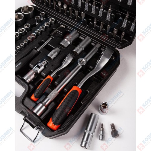 Набор инструмента AV Steel 94 предмета 1/4'', 1/2'' AV-011094 - фото