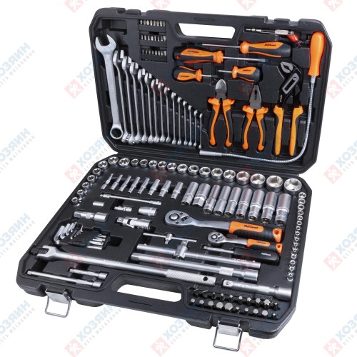 Набор инструмента AV Steel 147 предметов, 1/4", 1/2" AV-011147 - фото