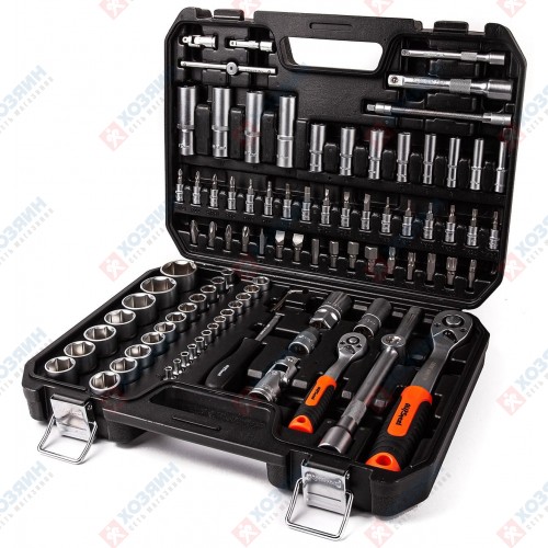 Набор инструмента AV Steel 94 предмета 1/4'', 1/2'' AV-011094 - фото
